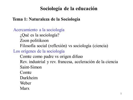 Sociología de la educación