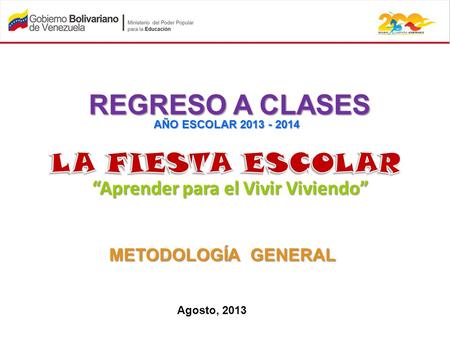 “Aprender para el Vivir Viviendo”