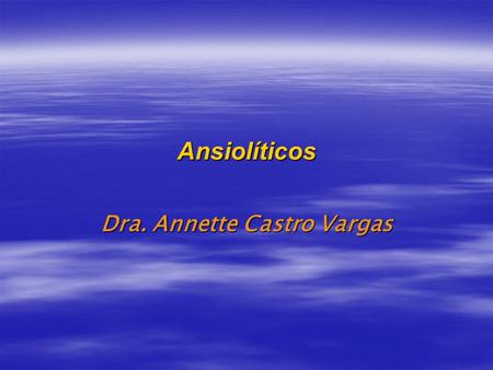 Dra. Annette Castro Vargas