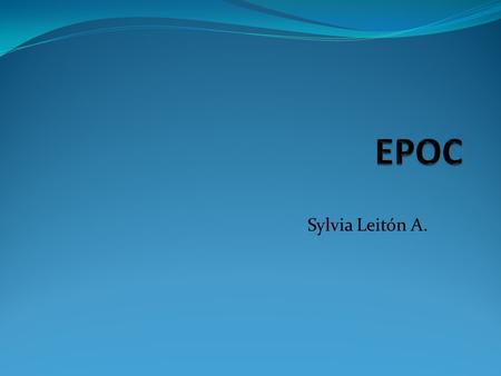 EPOC Sylvia Leitón A..