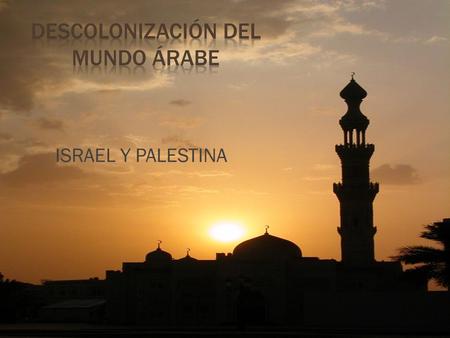 Descolonización del mundo árabe