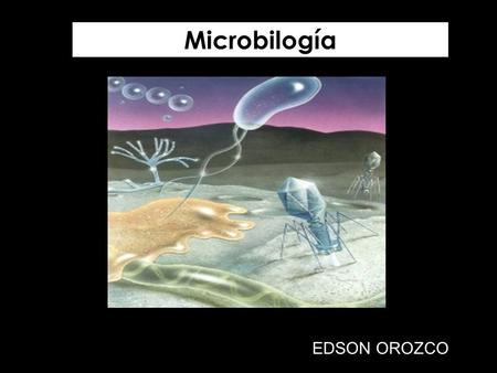 Microbilogía EDSON OROZCO.