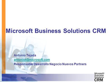 Microsoft Business Solutions CRM