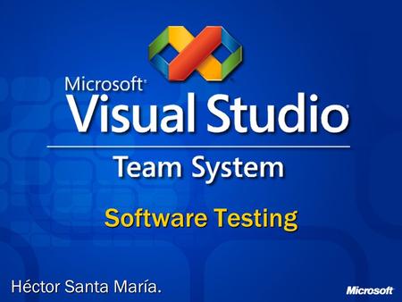 Software Testing Héctor Santa María..