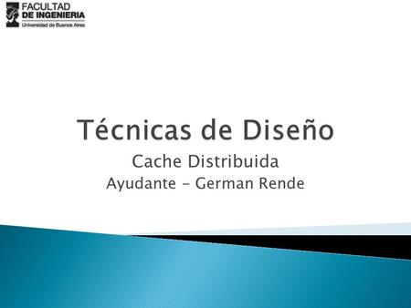 Cache Distribuida Ayudante - German Rende