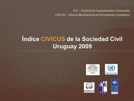 Índice CIVICUS de la Sociedad Civil