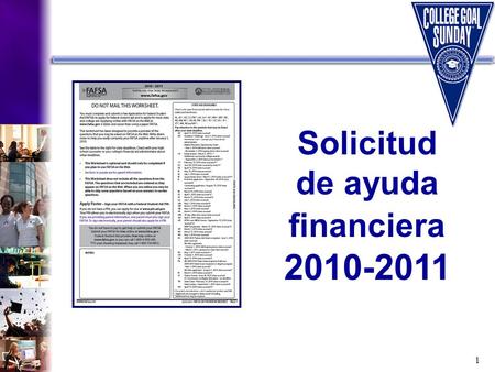 Solicitud de ayuda financiera