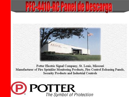 PFC-4410-RC Panel de Descarga