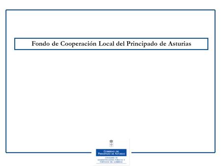 Fondo de Cooperación Local del Principado de Asturias