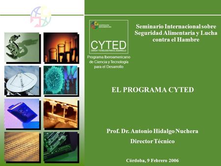 Prof. Dr. Antonio Hidalgo Nuchera