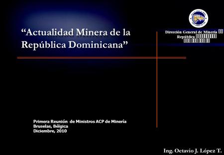 Dirección General de Minería de la