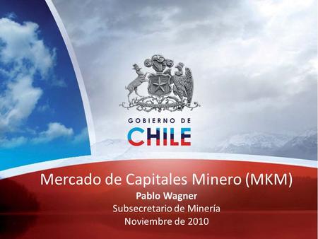 Mercado de Capitales Minero