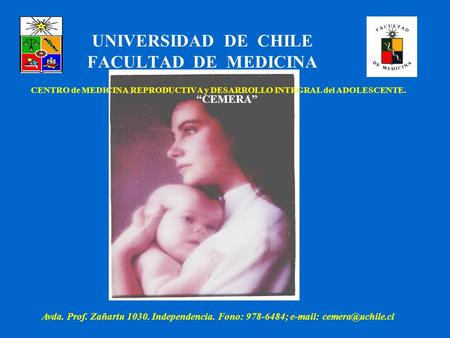 UNIVERSIDAD DE CHILE FACULTAD DE MEDICINA