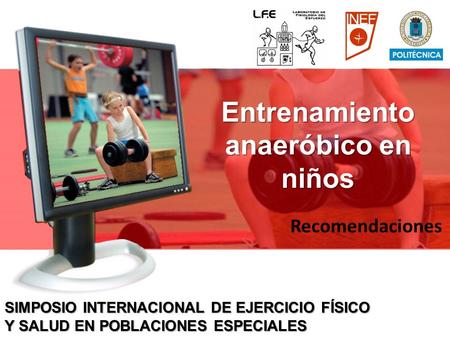 Entrenamiento anaeróbico en niños