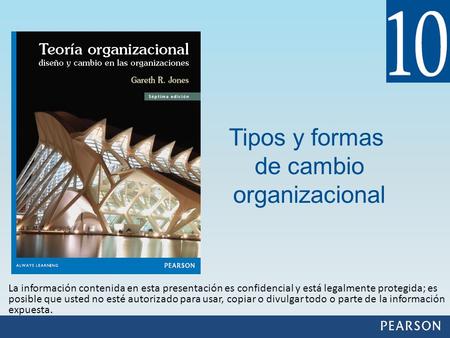 Tipos y formas de cambio organizacional