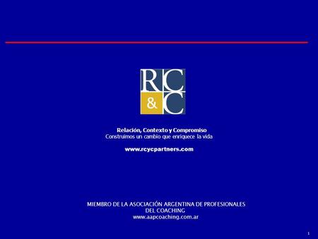 Relación, Contexto y Compromiso
