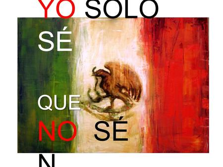 QUE YO SÓLO SÉ QUE NO SÉ NADA Por Margarita Alfaro.