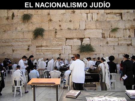 EL NACIONALISMO JUDÍO.