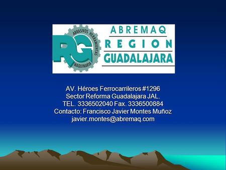 AV. Héroes Ferrocarrileros #1296 Sector Reforma Guadalajara JAL.