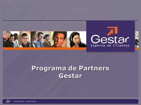 Programa de Partners Programa de Partners Gestar.