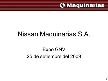 Expo GNV 25 de setiembre del 2009