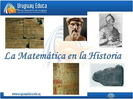 La Matemática en la Historia