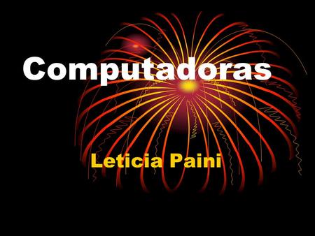 Computadoras Leticia Paini.