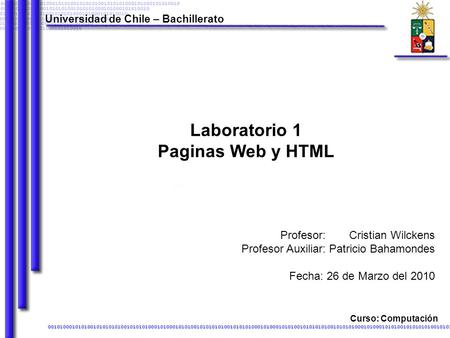 Laboratorio 1 Paginas Web y HTML