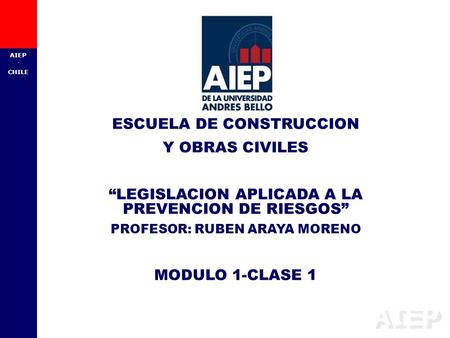 ESCUELA DE CONSTRUCCION Y OBRAS CIVILES