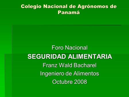 Colegio Nacional de Agrónomos de Panamá