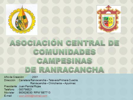 COMUNIDADES CAMPESINAS