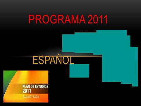 PROGRAMA 2011 ESPAÑOL.