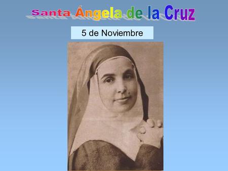 5 de Noviembre. Nació el 30 de enero de 1846 en Sevilla en el seno de una familia sencilla. Sus padres, Francisco Guerrero y Josefa González, tuvieron.