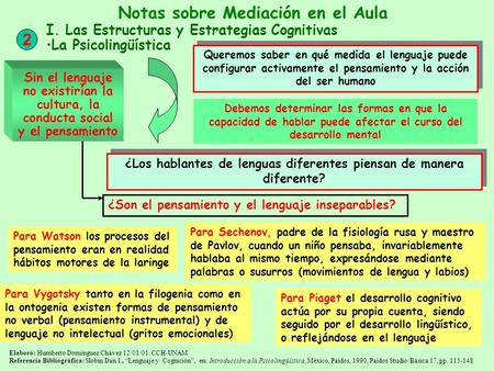 Notas sobre Mediación en el Aula