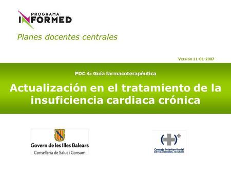 Actualización en el tratamiento de la insuficiencia cardiaca crónica