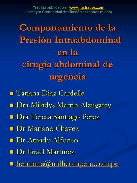 La mayor Comunidad de difusión del conocimiento