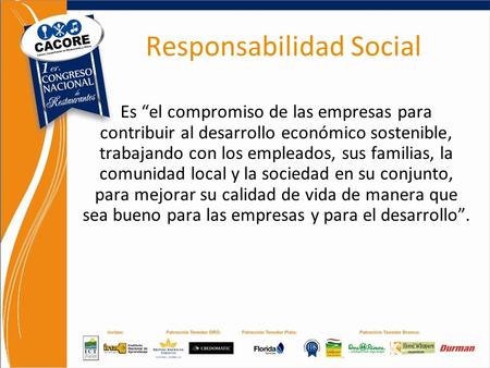 Responsabilidad Social Empresarial y Regulaciones