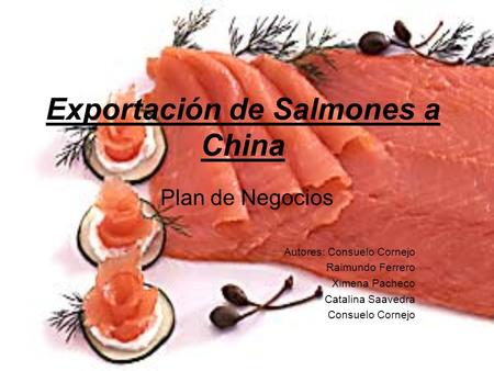 Exportación de Salmones a China