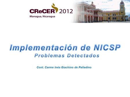 Implementación de NICSP