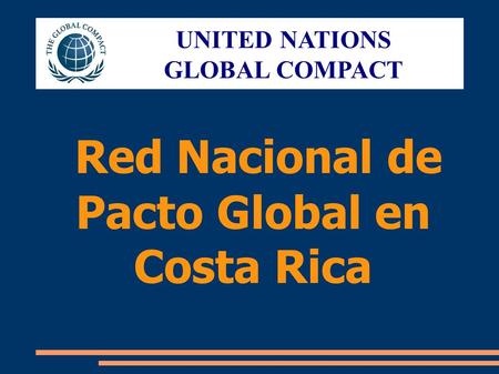 Red Nacional de Pacto Global en Costa Rica