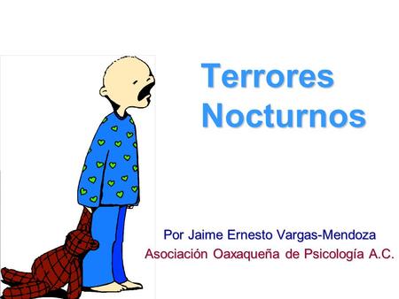 Terrores Nocturnos Por Jaime Ernesto Vargas-Mendoza