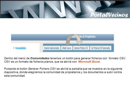 PortalVecinos Distribuir Documentos entre los comuneros PortalVecinos (Fácil, útil y económico)