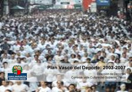 Plan Vasco del Deporte: