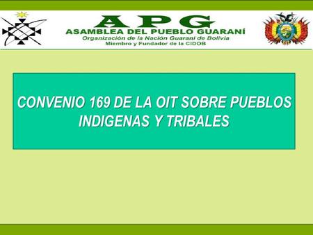 CONVENIO 169 DE LA OIT SOBRE PUEBLOS INDIGENAS Y TRIBALES