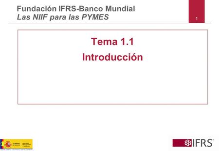 Fundación IFRS-Banco Mundial Las NIIF para las PYMES
