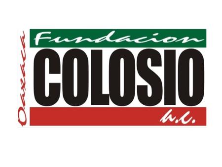 Comité Directivo Estatal de la Fundación Colosio, Oaxaca, Asociación Civil. Ing. Iliana Guadapupe Mac Beath Solana Vicepresidente Lic. Andrés Avelino.