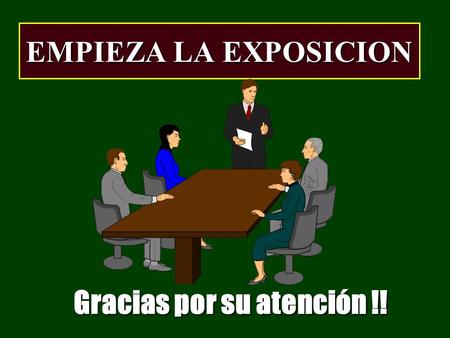 Gracias por su atención !!