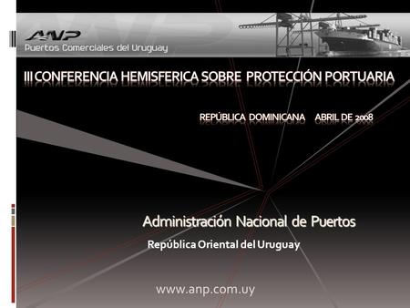 Administración Nacional de Puertos