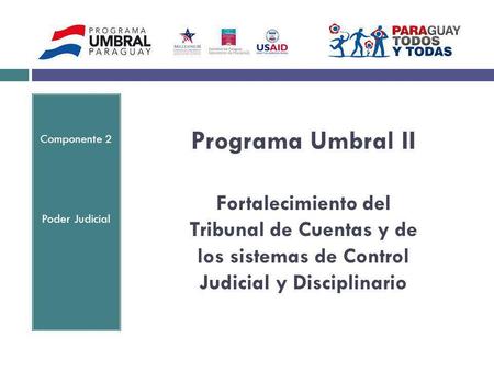 Componente 2 Poder Judicial