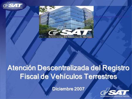 REGISTRO FISCAL DE VEHICULOS